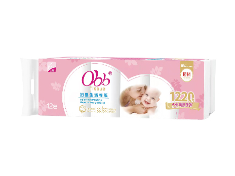 OBB-婦嬰可濕水壓扁12卷