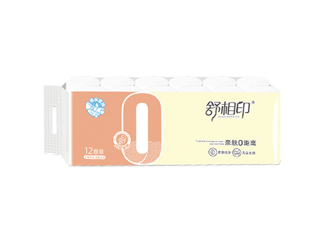 舒相印親膚0距離12卷壓扁