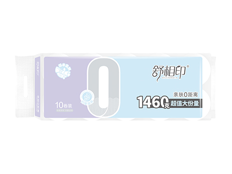 舒相印親膚0距離實(shí)芯卷紙10卷