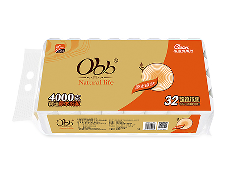 OBB-原木可濕水實(shí)芯卷紙32卷