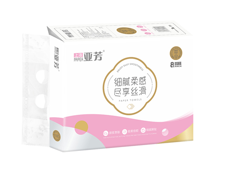 上海亞芳-柔韌原漿抽取式紙巾 8包