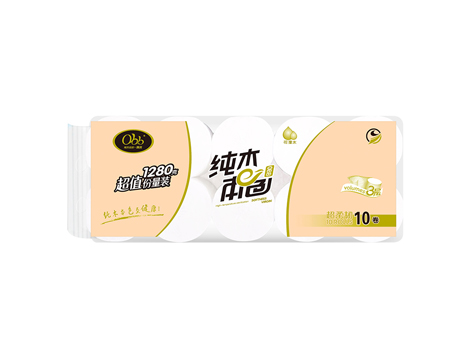 OBB-純木本色系列無芯10卷裝