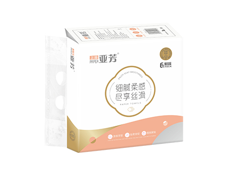 上海亞芳-柔韌原漿抽取式紙巾 6包