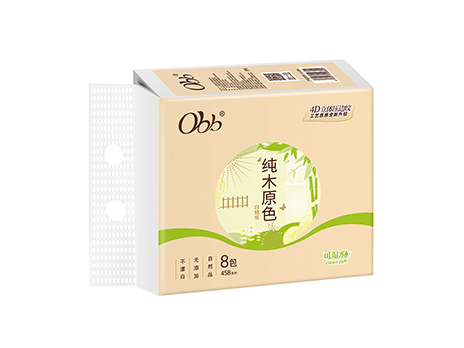 OBB抽紙(純本原色系列)8包