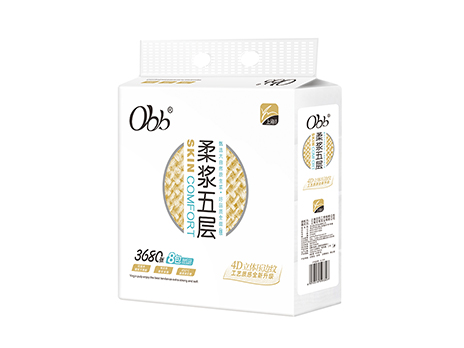 OBB抽紙(柔漿五層系列)8包
