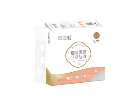 上海亞芳-柔韌原漿抽取式紙巾 6包