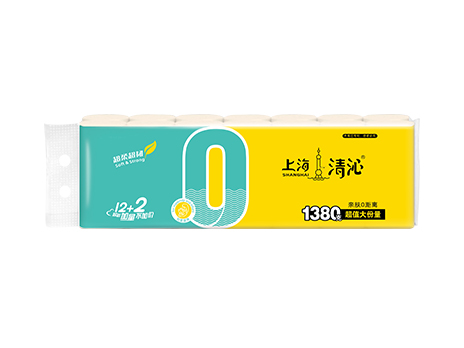 淸沁壓扁本色卷紙(親膚0距離系列)14卷