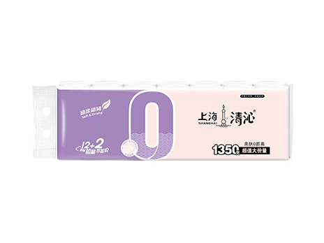 淸沁壓扁卷紙(親膚0距離系列)14卷